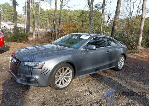 2015 Audi A5 2.0T Premium из США, поврежденный, VIN WAUMFAFR2FA032556